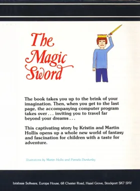 Magic Sword, The (198x)(Gemini Games) box cover back